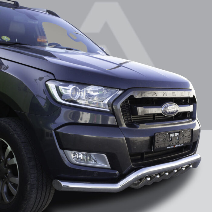 Pickup Attitude Barre De Protection Avec Griffes Inox Ford (f3-tgs2-i) Barre De Protection Avec Griffes Inox Ford (f3-tgs2-i)