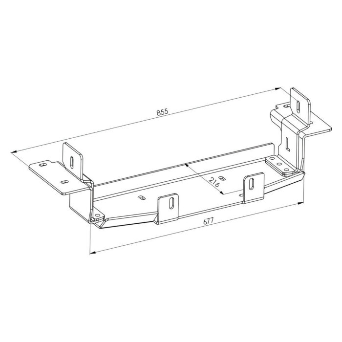 Pickup Attitude Support De Treuil (f6-suptreuil-s)-plan Support De Treuil (f6-suptreuil-s)-plan