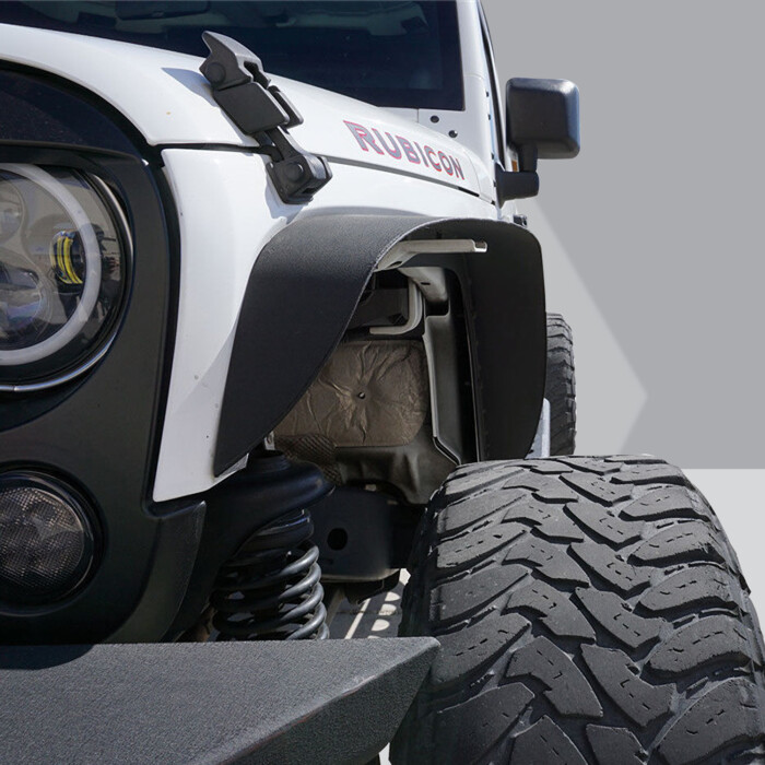 Pickup Attitude élargisseur D'ailes Style Plat Pour Jeep Wrangler Jk. élargisseur D'ailes Style Plat Pour Jeep Wrangler Jk.