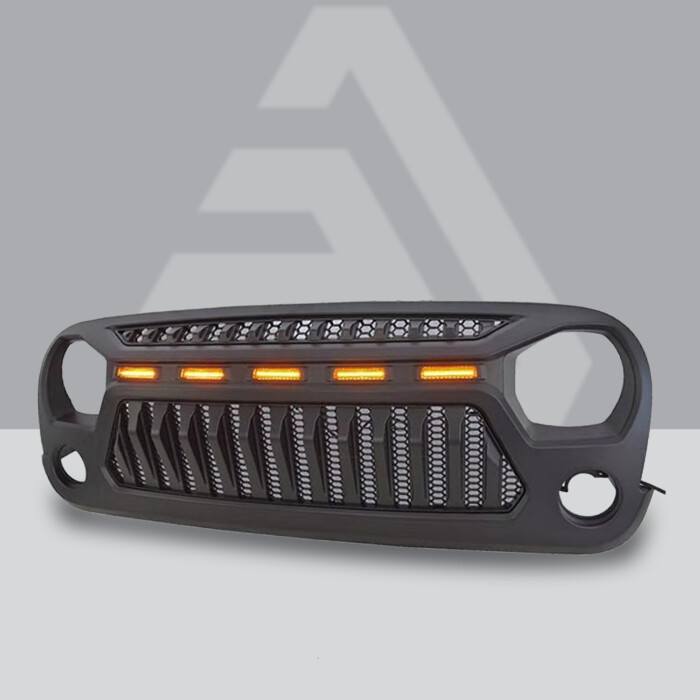 Pickup Attitude Griglia illuminata a LED Arancione Wrangler Jk Griglia illuminata a LED Arancione Wrangler Jk.