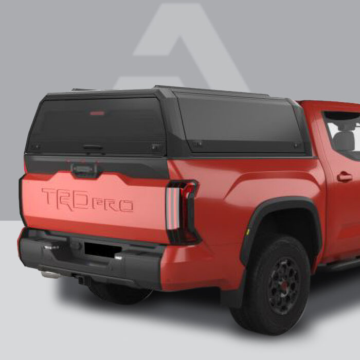 Pickup Attitude Hardtop Rhinoman Toyota Tundra 2021+ Rouge Arriere. Hardtop Rhinoman Toyota Tundra 2021+ Rouge Arriere.