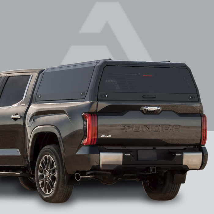 Pickup Attitude Hardtop Rhinoman Toyota Tundra 2021+ Gris Arriere. Hardtop Rhinoman Toyota Tundra 2021+ Gris Arriere.