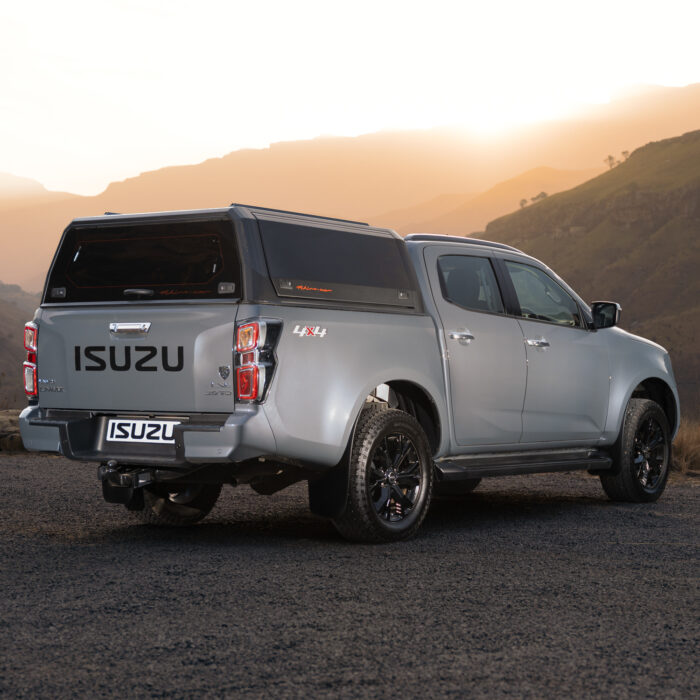 Pickup Attitude Hardtop-rhinoman-gris-clair-x-pedition-isuzu-trois Quart Hardtop-rhinoman-gris-clair-x-pedition-isuzu-trois Quart