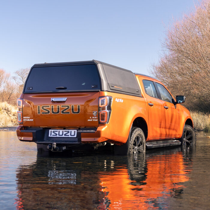 Pickup Attitude Hardtop-rhinoman-orange-x-pedition-isuzu-trois Quart Hardtop-rhinoman-orange-x-pedition-isuzu-trois Quart