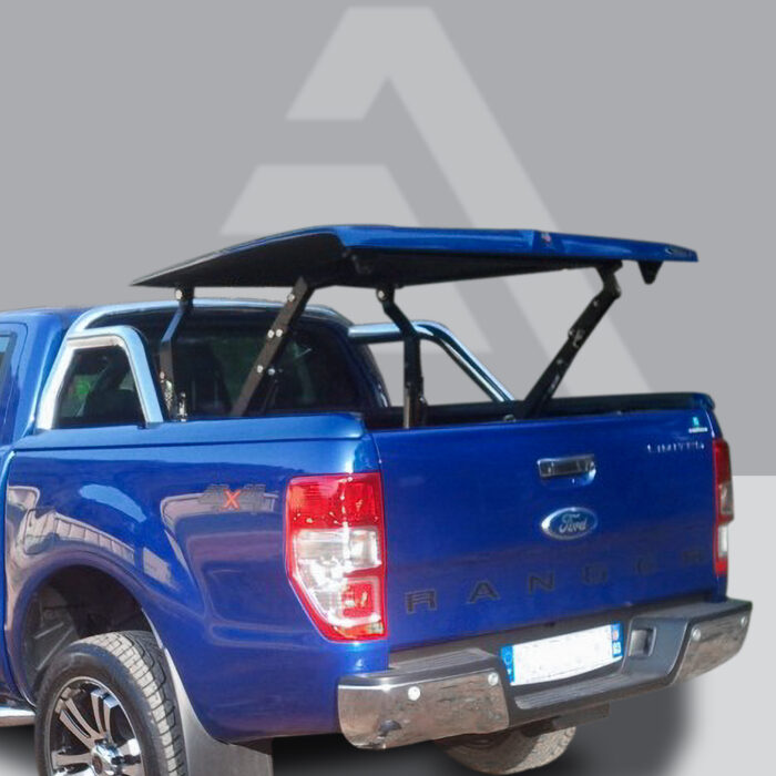 Pickup Attitude Couvre Benne Multi-positions Ford Double Cabine 2012-2022 Bleu Couvre Benne Multi-positions Ford Double Cabine 2012-2022 Bleu