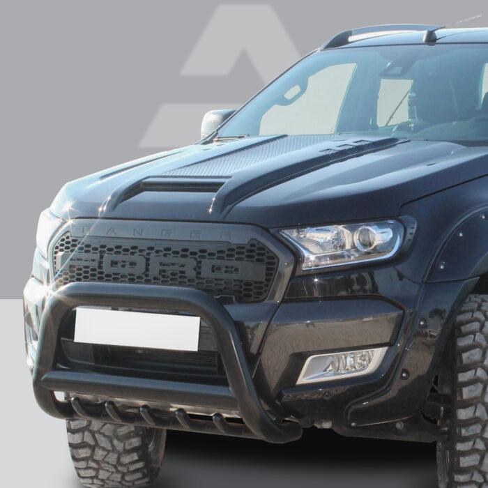 Pickup Attitude Pare Buffle Noir F3-pbs2-n Trois Quart Gauche Pare Buffle Noir F3-pbs2-n Trois Quart Gauche