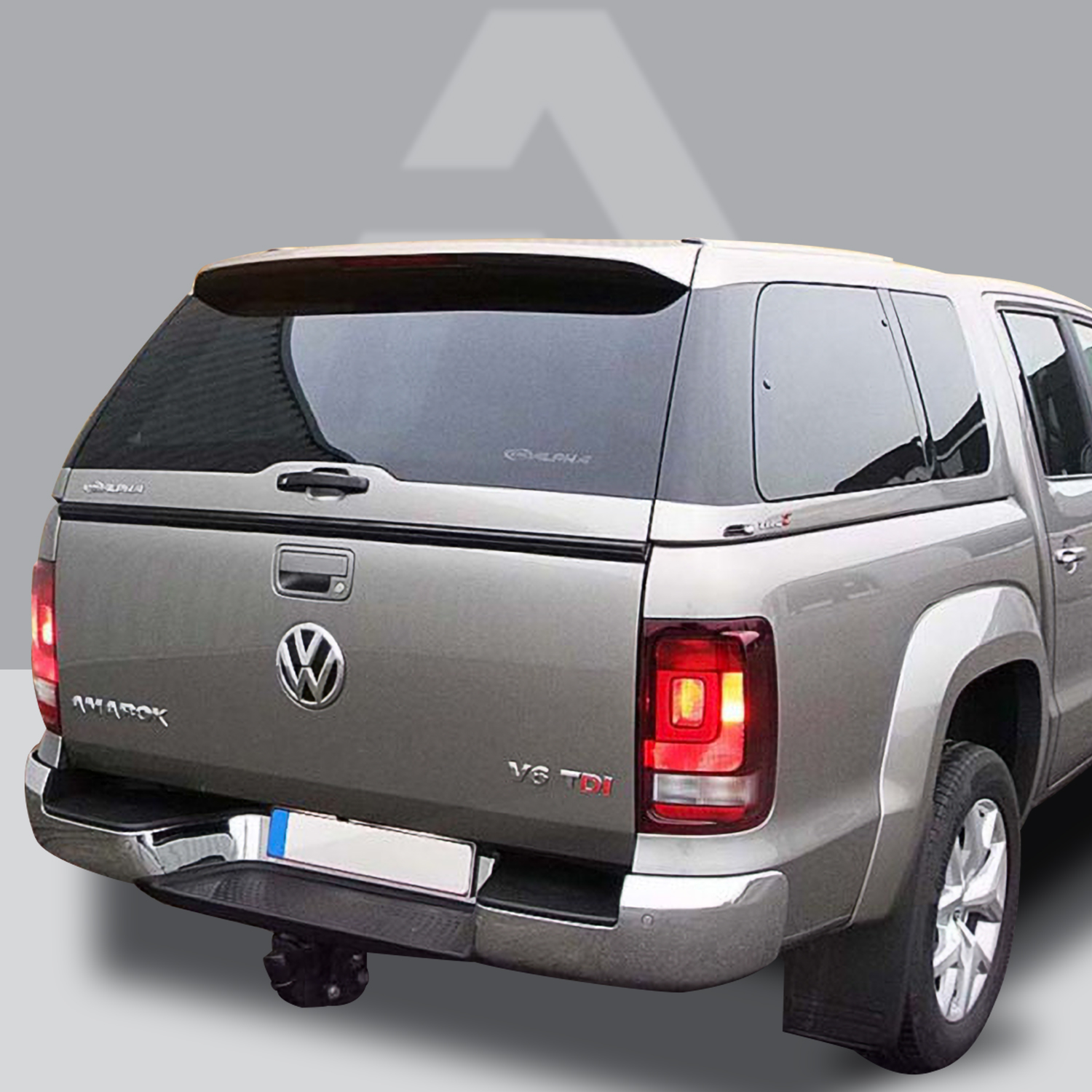 Pickup Attitude Hardtop Volkswagen (vw-ht1lux) Trois Quart Arriere. Hardtop Volkswagen (vw-ht1lux) Trois Quart Arriere.