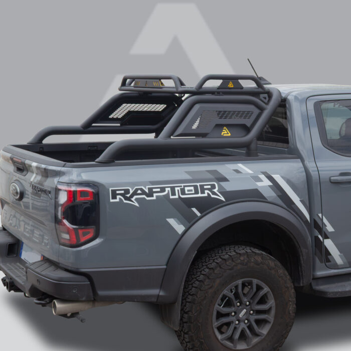 Pickup Attitude Template-product-shop-roll-bar-eight Überrollbügel mit gelber Platte Dreiviertel (f6-rl2r)