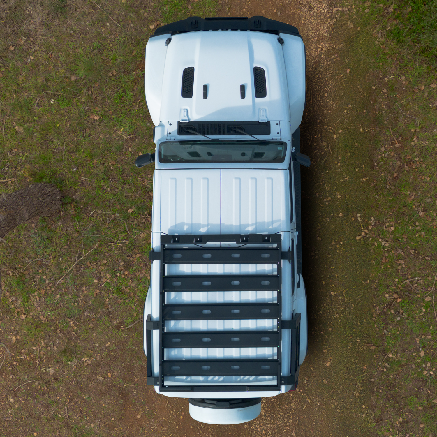 Galerie De Toit (jp-ac120jl) Vue Dessus. - Pickup Attitude Pickup Attitude Galerie De Toit (jp-ac120jl) Vue Dessus. Galerie De Toit (jp-ac120jl) Vue Dessus.