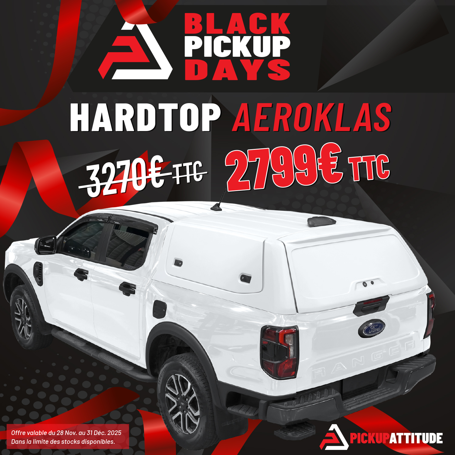Pickup Attitude Hardtop Fleet Runner (f6-ak-ht1wf-7vta) Hardtop Fleet Runner (f6-ak-ht1wf-7vta)