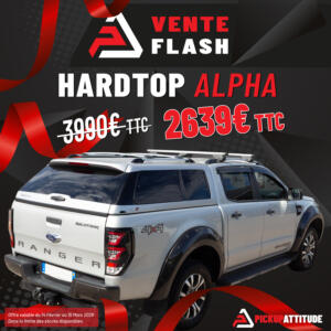 Pickup Attitude Fiche-produit-black-pickup-days-f-htlux---f-htlux Promotion Hardtop Black Pickup Days Hardtop Aeroklas F3-ht1lux - F3-ht2lux Vente Flash