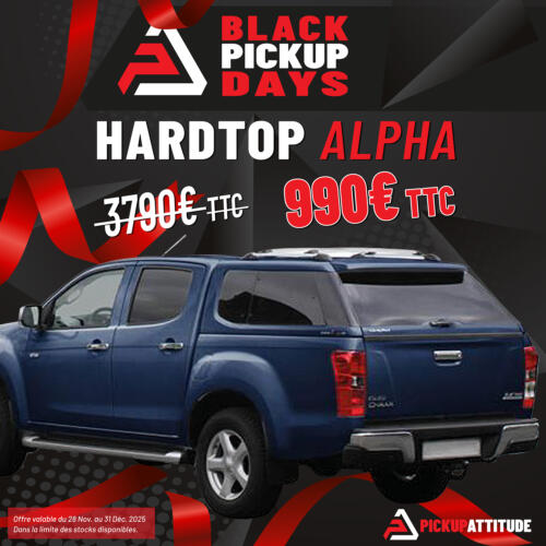 hardtop alpha I3-HT1LUX black pickupdays.