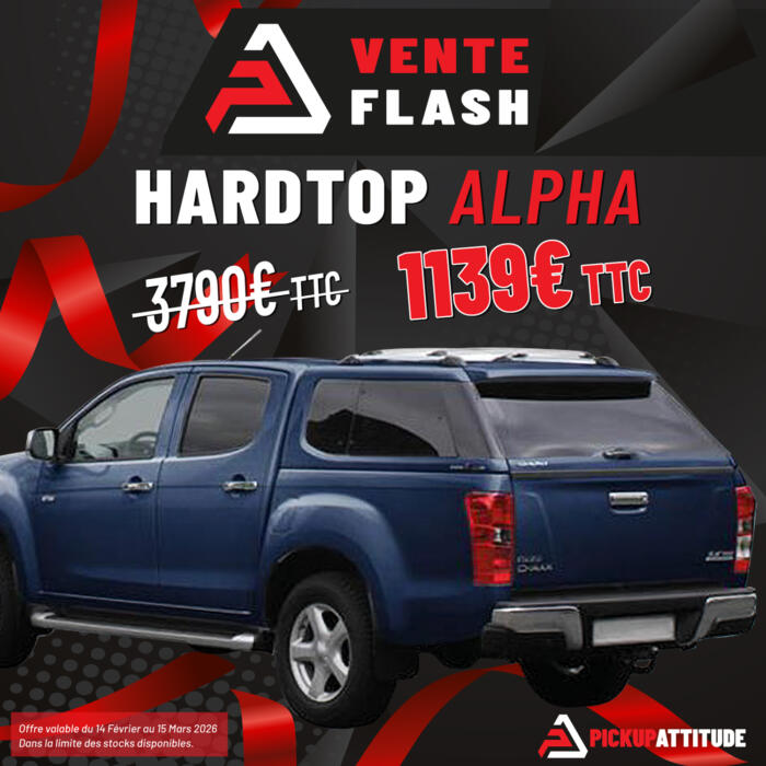 hardtop alpha I3-HT1LUX vente flash