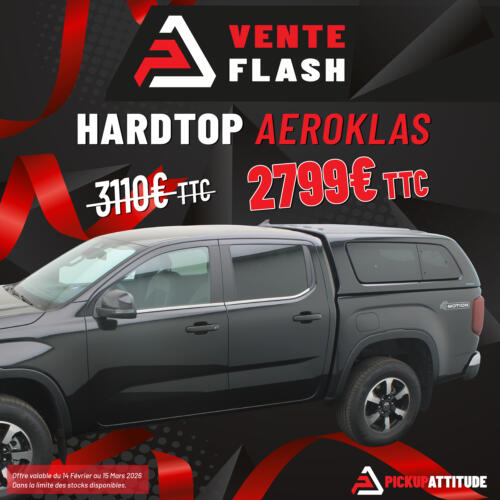 Hardtop volkswagen aeroklas (VW3-AK-HT1) vente flash