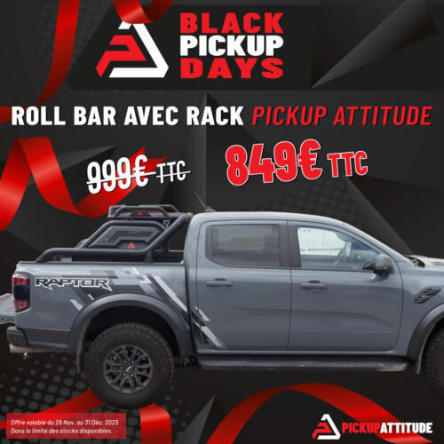 promo black friday roll bar avec rack (F6-RLR2)