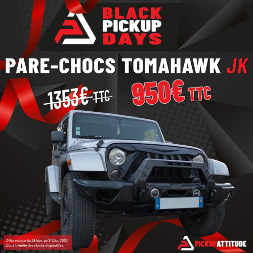 promo pare choc avant Tomahawk Wrangler JK (JP-JL010JK)