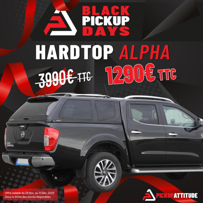 hardtop alpha N4-HT1LUX black pickupdays.